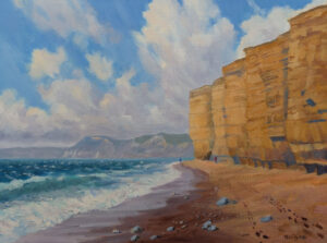 Hive Beach, Burton Bradstock – medium oil