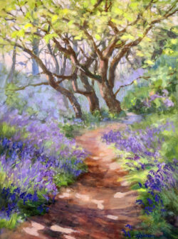 bluebell path – medium oil