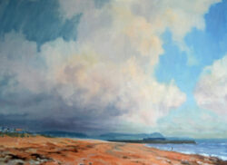 NFS – The Cobb from Monmouth Beach, Lyme Regis – medium oil
