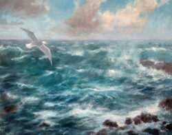 SOLD – seagull II – medium oil