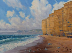 Hive Beach, Burton Bradstock – medium oil
