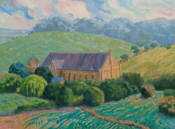 Tithe Barn, Abbotsbury – medium oil